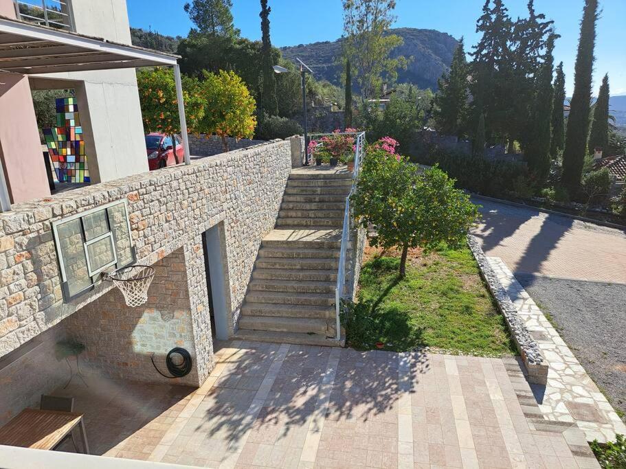 Nafplio, Hill With An Amazing View Apartment Екстериор снимка